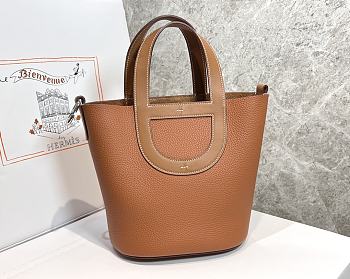 Kitlife HERMÈS In The Loop Bag Brown - 18 cm