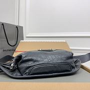 Kitlife Balenciaga Gray Motocross Classic Neo Lift Belt Bag - 31x16x5cm - 2