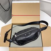 Kitlife Balenciaga Black Motocross Classic Neo Lift Belt Bag - 31x16x5cm - 1