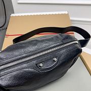 Kitlife Balenciaga Black Motocross Classic Neo Lift Belt Bag - 31x16x5cm - 4