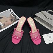 KITLIFE SANDALO SLIDER DONNA GG CON TACCO MEDIO PINK - 1