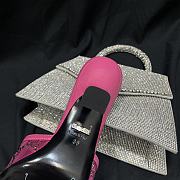 KITLIFE SANDALO SLIDER DONNA GG CON TACCO MEDIO PINK - 3