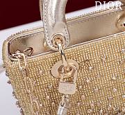 Kitlife Lady-D-Joy Micro Gold Tone Satin Bag - 16 x 9 x 5 cm - 2