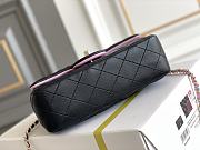 Kitlife Chanel Mini Rectangular Top Handle Black and Pink - 20 x 12 x 6cm - 3