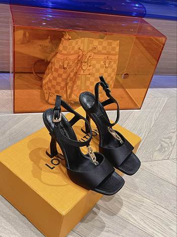 Louis Vuitton Sparkle Sandal Black 