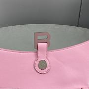 Kitlife BALENCIAGA Small Soft Hourglass Shoulder Bag Pink - 29 x 10 x 18 cm - 4