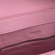 Kitlife BALENCIAGA Small Soft Hourglass Shoulder Bag Pink - 29 x 10 x 18 cm - 2