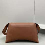 Kitlife BALENCIAGA Small Soft Hourglass Shoulder Bag Brown - 29 x 10 x 18 cm - 6