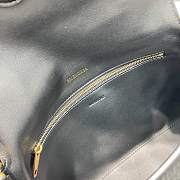 Kitlife Balenciaga Downtown Chain Shoulder Bag Black - 25.5 x 6x 16 cm  - 3