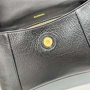 Kitlife Balenciaga Downtown Chain Shoulder Bag Black - 25.5 x 6x 16 cm  - 2