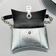 Kitlife Balenciaga Downtown Chain Shoulder Bag Silver - 25.5 x 6x 16 cm - 3