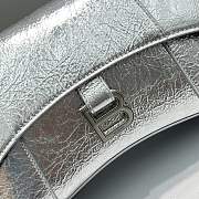 Kitlife Balenciaga Downtown Chain Shoulder Bag Silver - 25.5 x 6x 16 cm - 2