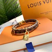Louis Vuitton Monogram Canvas Keep it Twice Lock Bracelet - 3
