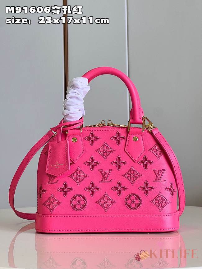 Kitlife Louis Vuitton Alma BB Pink 2023 - 23.5 x 17.5 x 11.5 cm  - 1