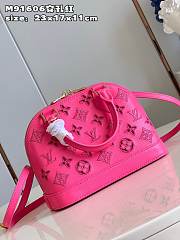 Kitlife Louis Vuitton Alma BB Pink 2023 - 23.5 x 17.5 x 11.5 cm  - 3