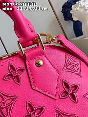 Kitlife Louis Vuitton Alma BB Pink 2023 - 23.5 x 17.5 x 11.5 cm  - 4