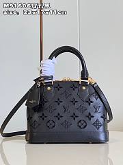Kitlife Louis Vuitton Alma BB Black 2023 - 23.5 x 17.5 x 11.5 cm - 1