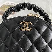 Kitlife Black Chanel Oval Top Handle Black - 13×5.5×9 cm  - 3