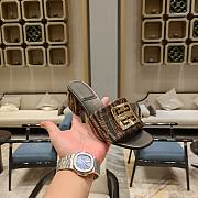 Kitlife GIVENCHY 4G Flat Mule Leopard Print Haircalf Black Brown - 4