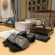 Kitlife GIVENCHY 4G Flat Mule Leopard Print Haircalf  - 1