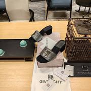Kitlife GIVENCHY 4G Flat Mule Leopard Print Haircalf  - 2