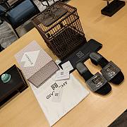 Kitlife GIVENCHY 4G Flat Mule Leopard Print Haircalf  - 4