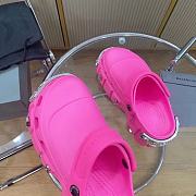 Kiltife Balenciaga Hardcrocs Rubber Slides Pink - 5