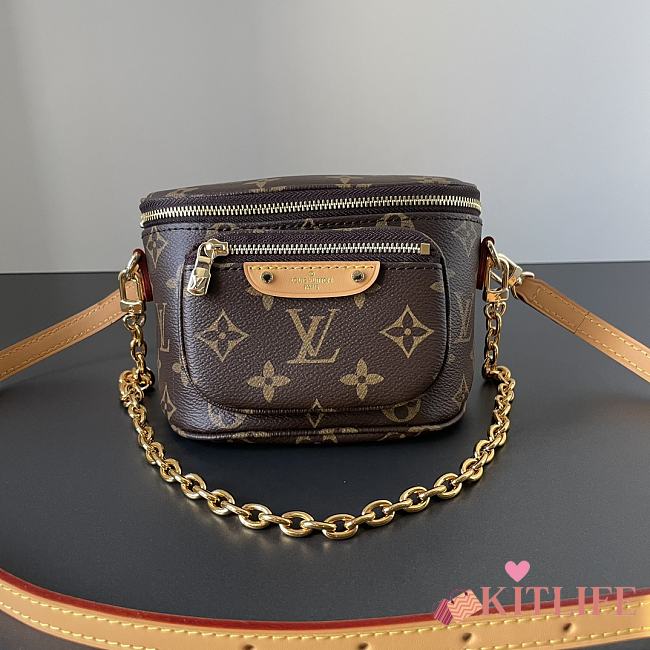 Kitlife Louis Vuitton Mini Bumbag Monogram Brown - 17 x 12 x 9.5 cm - 1