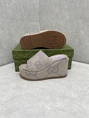 KITLIFE WOMEN'S JUMBO GG PLATFORM SLIDE SANDAL purple - 6