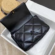 Kitlife Chanel 19 Medium Flap Bag All Black - 30cm - 5