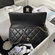 Kitlife Chanel 23A flap bag black - 26 x 11 x 4 cm - 5