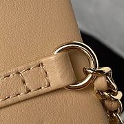 Kitlife Chanel 23A flap bag beige - 26 x 11 x 4 cm - 5