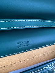 Kitlife GOYARD PARIS Green Monte-Carlo PM Clutch - 25×14.5×4 cm - 4