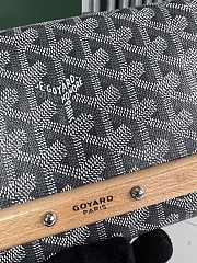 Kitlife GOYARD PARIS Gray Monte-Carlo PM Clutch - 25×14.5×4 cm - 3