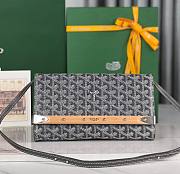 Kitlife GOYARD PARIS Gray Monte-Carlo PM Clutch - 25×14.5×4 cm - 1