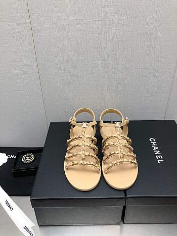 Kitlife Chanel Beige sandals SS 2023