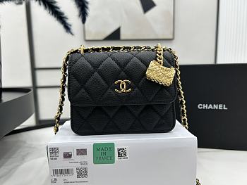 Kitlife Chanel Flap bag Black - 13 x 10 x 5 cm