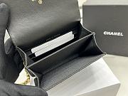 Kitlife Chanel Flap bag Black - 13 x 10 x 5 cm - 5