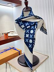 Kitlife Louis vuitton Monogram Confidential Square Blue - 90 x 90 cm - 6