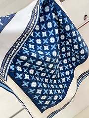 Kitlife Louis vuitton Monogram Confidential Square Blue - 90 x 90 cm - 4