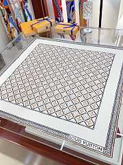Kitlife Louis vuitton Monogram Confidential Square White - 90 x 90 cm - 5