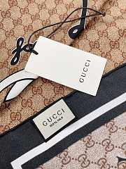 Kitlife Gucci Square silk scarf Brown - 90 x 90 cm - 6
