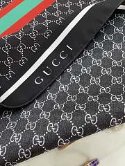 Kitlife Gucci Square silk scarf Black - 90 x 90 cm - 4