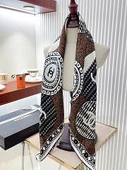 Kitlife Chanel Square silk scarf Brown - 90 x 90 cm - 1