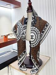 Kitlife Chanel Square silk scarf Brown - 90 x 90 cm - 4