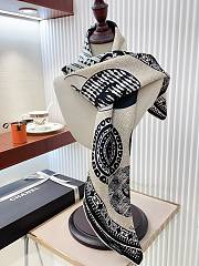 Kitlife Chanel Square silk scarf white - 90 x 90 cm - 3