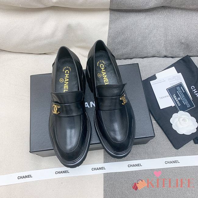 Kittife Chanel Loafers Black 2023 - 1