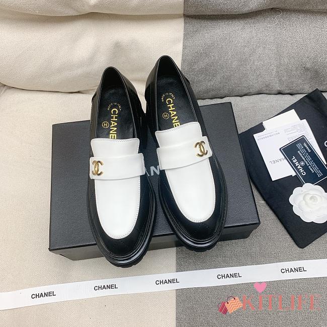 Kittife Chanel Loafers Black&White  2023 - 1