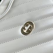 Kitlife Gucci BORSA A SPALLA GG MINI HEART White - 20x17.5x6.5 cm - 2