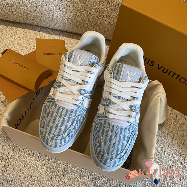 Kitlife Louis Vuitton Monogram Trainer Sneakers - 1